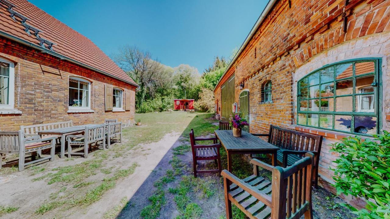Landhaus Goldene Gans Gross Pankow  Exterior foto
