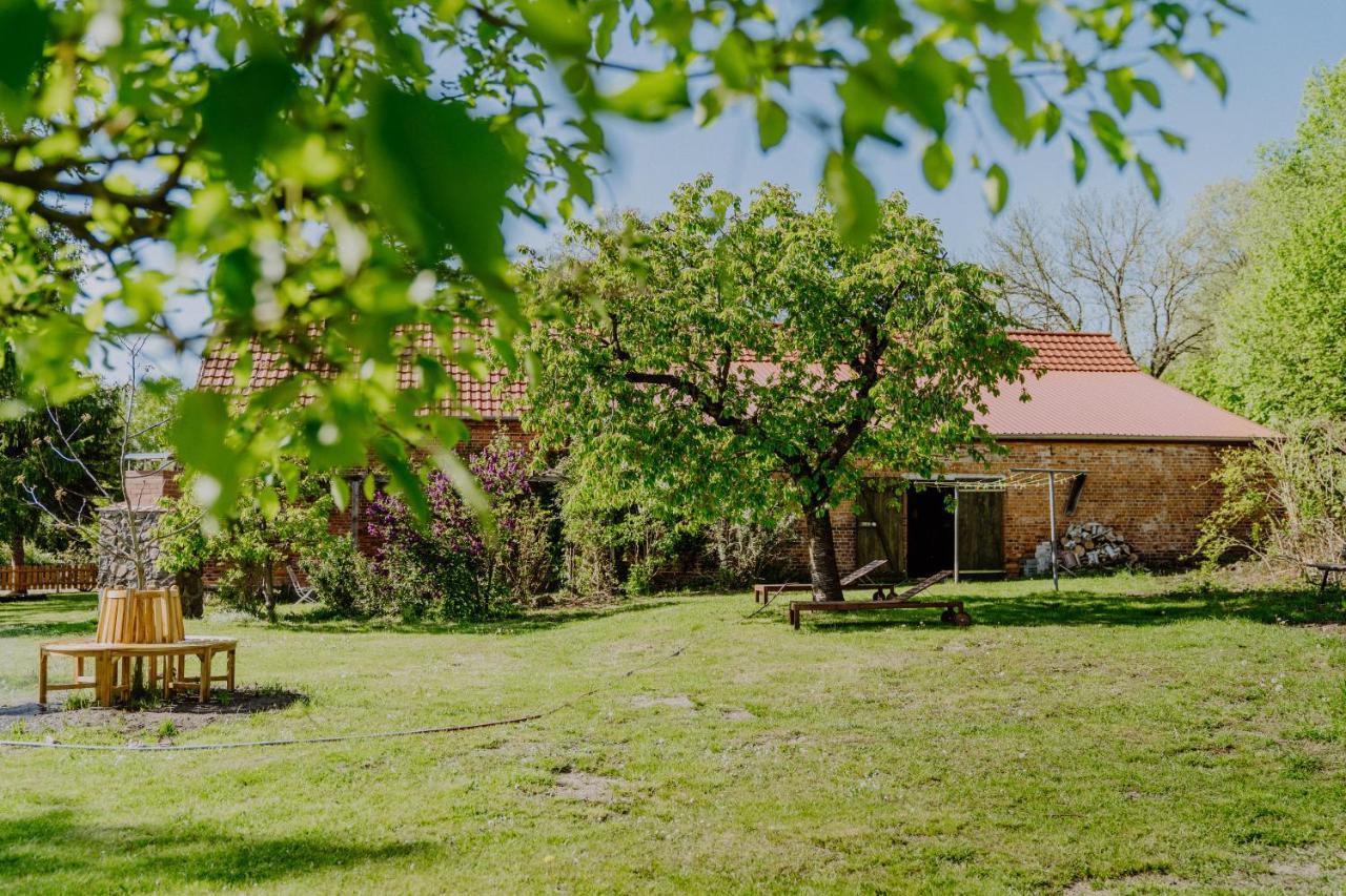 Landhaus Goldene Gans Gross Pankow  Exterior foto