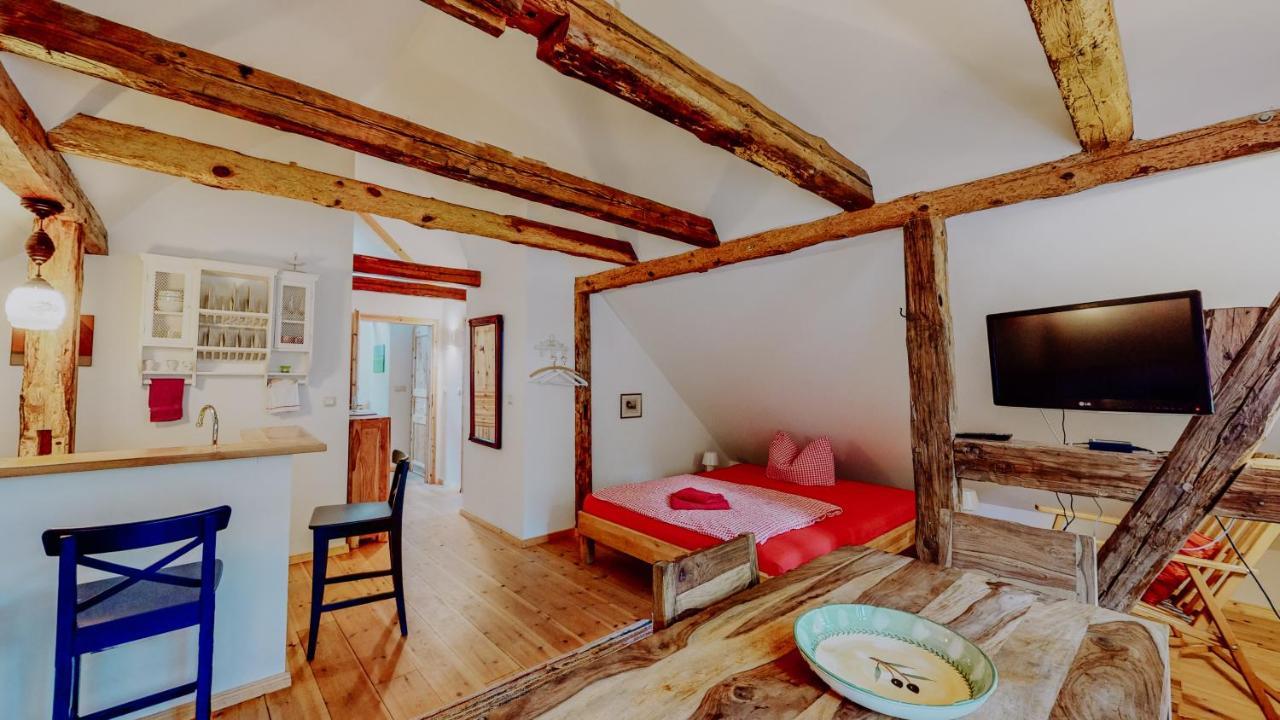 Landhaus Goldene Gans Gross Pankow  Exterior foto